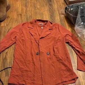 Sage Rust Thin Blazer